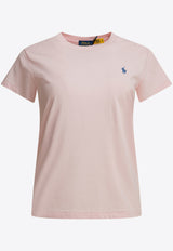 Polo Ralph Lauren Embroidered Logo T-shirt Pink 211B14605014PINK SAND_f9089adc-7a60-41db-b5d7-29f67cb5d1cd