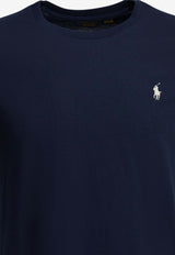 Polo Ralph Lauren Logo Slim T-shirt Blue 710671438525NEWPORT NAVY_afc0ba7e-c70c-4426-b2e0-d055e57b876c
