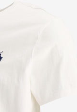 Polo Ralph Lauren Logo Crewneck T-shirt White 710680785003WHITE_76775cda-6850-44fe-9bc0-07cd97ffef49