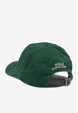 Polo Ralph Lauren Embroidered Pony Baseball Cap Green 710A13275001NEW FOREST_2a4c8052-c44c-4a8a-8630-e91c4651468e