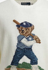 Polo Ralph Lauren Intarsia Knit Polo Bear Sweater White 710B15087001DECKWASH WHITE COMBO_75fdd2db-7f0c-411d-9d09-67fb2248b672
