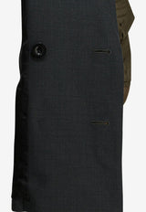 Sacai Double-Breasted Paneled Blazer Gray 26-08284342_817b35f4-2eb3-464a-8862-6cf1ac0c3cc8