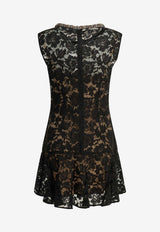 Self-Portrait Floral Lace Mini Dress Black SS26-164SB-BBLACK_b8ade175-29e4-4b72-8415-4b196448d548