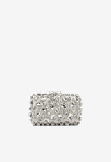 Self-Portrait Crystal Embellished Clutch Cream SS26-305-CCREAM_ee8941ab-6478-40be-8c40-841ddc7a3745