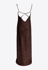 Semper All-Over Sequined Maxi Dress Brown 42584336CAFFE_fd4c7602-dfd2-41b5-b10c-3480cbad93e8
