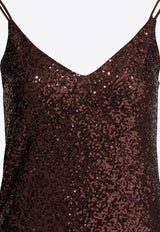 Semper All-Over Sequined Maxi Dress Brown 42584336CAFFE_fd4c7602-dfd2-41b5-b10c-3480cbad93e8