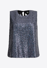 Semper Sequin-Embellished Top Gray 45864404PIOMBO_5a2d7e15-b6d3-4343-b3be-532376bc4738