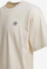 Stone Island Compass-Patch Short-Sleeved T-shirt 2100030S0115V0093_b4423302-a281-4bf7-952a-564714d4c28e