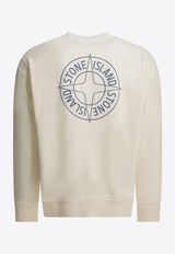 Stone Island Compass Logo Sweatshirt Cream 6100001S0283V0093_94a70448-c3e2-43df-98ea-6e15f22d05a4