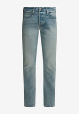 Tom Ford Washed Straight-Leg Jeans Blue DPH001DMC099UAN_69676481-e657-4d0a-8a09-8b12cac9ed93