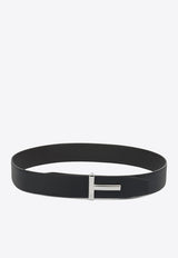 Tom Ford Reversible T Icon Belt Brown