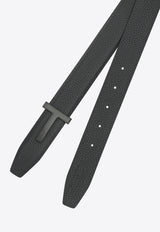 Tom Ford Reversible T Icon Belt Black