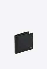 Tom Ford Small Grain Leather Bifold Wallet Black