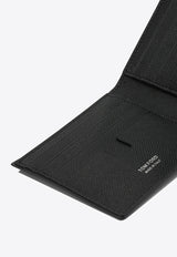 Tom Ford Small Grain Leather Bifold Wallet Black