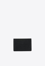 Tom Ford Grained Leather Cardholder Black