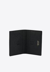 Tom Ford Small Grain Leather Folding Wallet Black