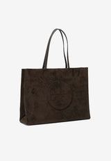 Tory Burch Large Ella Suede Tote Bag Brown 170980200_f86c544f-064e-4257-806d-fce4a082bb22
