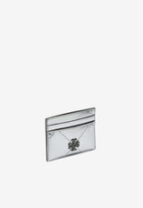 Tory Burch Leather Card Case Silver 175016040_e725254e-edb6-4542-858d-4cdbb0bdd4a7