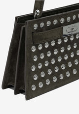 Tory Burch Mini Lee Radziwill Studded Suede Handbag Green 175017301_dd0ab4a0-4fe7-46f0-86ef-48ec37c3157f