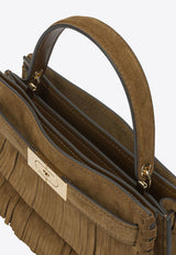 Tory Burch Lee Radziwill Fringed Suede Top Handle Bag Brown 175019200_d229e7c4-7322-4d2f-bf64-07f2b2735ffc
