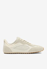 Tory Burch Field Suede and Mesh Low-Top Sneakers 176839250_0292f6dd-bd58-4c9e-ba7e-7457a845f3ed