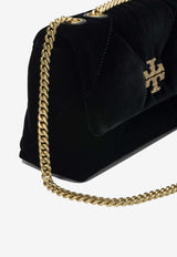 Tory Burch Small Kira Diamond Quilt Velvet Shoulder Bag Black 177517001_87d7b05d-6b9e-4172-ab96-40b7e7d7d2e4