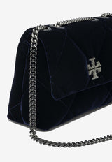 Tory Burch Small Kira Diamond Quilt Velvet Shoulder Bag Blue 177517430_5141ba91-a9f2-4473-80b7-bff4c52e8d48
