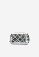 Tory Burch Fleming Soft Metallic Leather Crossbody Bag Silver 178233040_77411638-e54e-48b8-bec2-0e5c43a5a9d8