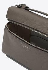 Tory Burch Slim Romy Pebbled Leather Top Handle Bag Brown 178948250_6ca7e645-4c6a-4bc9-97e3-19652fefc652