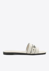 Tory Burch Romy Leather Flat Sandals Cream 183305250_01468a4c-b41f-47a3-ae2f-2c77f784c4a8