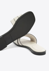 Tory Burch Romy Leather Flat Sandals Cream 183305250_01468a4c-b41f-47a3-ae2f-2c77f784c4a8