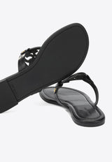 Tory Burch Miller Leather Thong Sandals Black 50008694001_76b3b4de-54cd-473b-940c-64196cd90e70