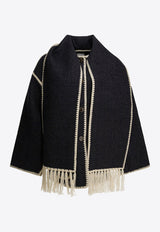Toteme Embroidered Scarf Coat
Gray 244-WRO918-FB0292-083DARK GREY MELANGE_e5e13dbd-02f9-40d7-9a0a-d6748b4a4101
