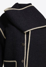 Toteme Embroidered Scarf Coat
Gray 244-WRO918-FB0292-083DARK GREY MELANGE_e5e13dbd-02f9-40d7-9a0a-d6748b4a4101