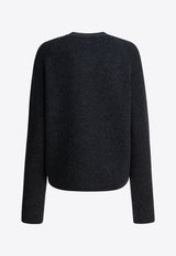 Toteme Wool Buttoned Cardigan Gray 261-WRT4357-YA0279-315CHARCOAL_edcde7d7-d6cf-4320-b31b-a3f26aa0b5b3