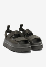 UGG Goldenglow Embossed Flatform Sandals Dark Green 1175311DNSS_9e8dcca0-eadc-4a5f-9577-50a2719d3916