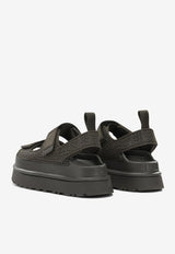 UGG Goldenglow Embossed Flatform Sandals Dark Green 1175311DNSS_9e8dcca0-eadc-4a5f-9577-50a2719d3916