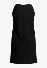 Valentino Embellished Mini Crepe Dress Black 8B0VAKD51CFCRC_54cf57bc-c917-431c-8046-d54246d8564f