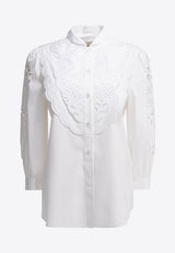 Valentino Broderie Anglaise Ruffled Blouse White 8B3AB8209VN0BO_7ee66c19-78f9-4215-940b-664ac0c69f68