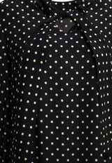 Valentino Polka Dots Flared Dress Black 8B3VAJF89DWTB1_a8138dba-06bf-4f20-a961-30c0ad3b4f84