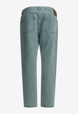 Valentino Logo Patch Straight-Leg Jeans Blue 8V3DE14CBA5508_bb0b9dd4-7f66-457f-ac76-06bf3c5447b1