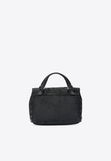 Zanellato Baby Postina Leather Top Handle Bag Black POSTINA CBI BABY0680902260000Z0001_a5104e0c-9f85-441f-885b-91febe06ace0