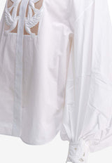 Zimmermann Luna Casual Blouse White 8426TS261IVO_285758f1-4df2-4f8c-a0ab-e170c8724207
