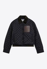 Loewe Zip-Up Technical Jacket Blue S359Y02XFHPL/S_LOEW-9602