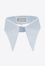 Maison Margiela Detachable Striped Shirt Collar Sky Blue S50FX0036M35529/R_MARGI-471F