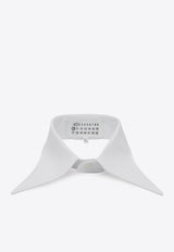 Maison Margiela Detachable Poplin Shirt Collar White S50FX0036S43001/R_MARGI-100