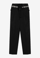 Maison Margiela Layered Tailored Pants Black S50KA0705M35693/S_MARGI-900