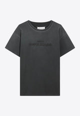 Maison Margiela Reversed Logo Washed T-shirt Black S51GC0526S20079/R_MARGI-970