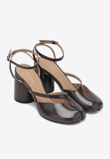 Maison Margiela Tabi 80 Brushed Leather Pumps Brown S58WP0280P8193/R_MARGI-T2358