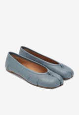 Maison Margiela Tabi Leather Ballet Flats Gray S58WZ0127P3753/S_MARGI-T6317